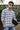 Mens Full arm Cotton smart Navy checks combo2 Shirt