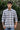 Mens Full Arm Cotton Smart Navy Blue Checks Combo1 Shirt