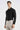 Mens Full Arm Black Cotton Lycra Shirt