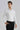 Mens Full Arm White Pure Cotton Twill Dobby Shirt